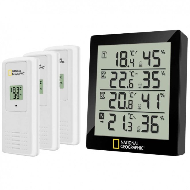 National Geographic Thermometer - Hygrometer
